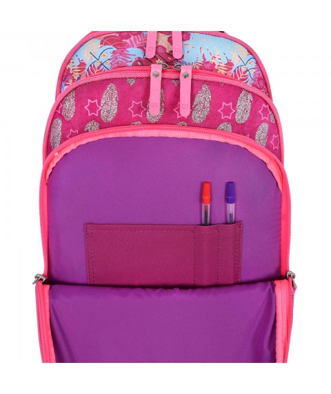 School backpack Bagland Mouse 143 crimson 514 (00513702)