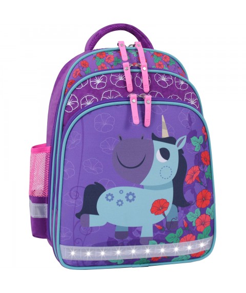 Rucksackschule Bagland Mouse 339 lila 498 (00513702)