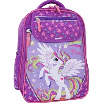 Рюкзак школьный Bagland Отличник 20 л. фиолетовый 674 (0058070)
