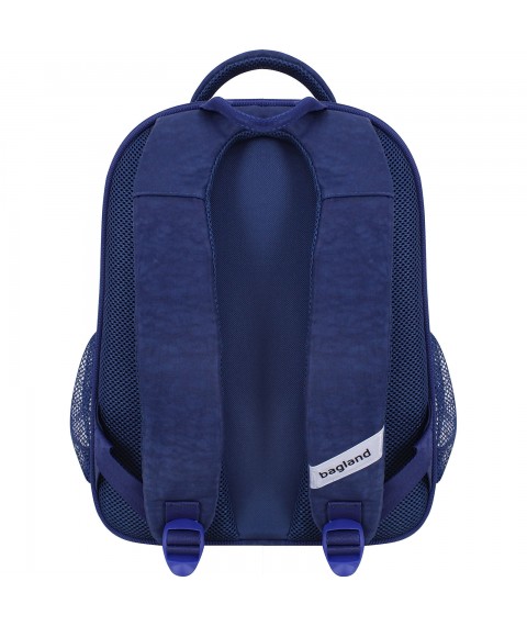 School backpack Bagland Excellent 20 l. 225 blue 1076 (0058070)