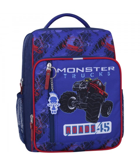 School backpack Bagland Schoolboy 8 l. blue 898 (0012870)