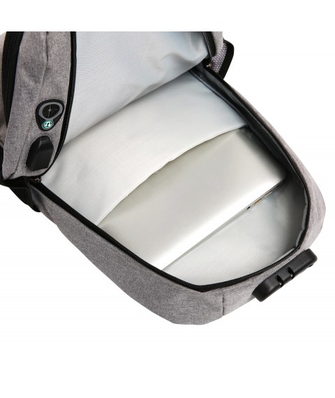 Рюкзак для ноутбуку AIRON Lock 18 л Grey