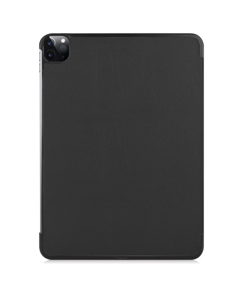 Чехол для планшета AIRON Premium для iPad Pro 12.9  3-6 Gen с Bluetooth клавиатурой, защитной пленкой и салфеткой Black