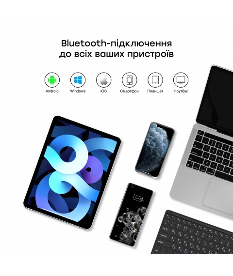 Чехол AIRON Premium для iPad Air 4/5th Gen 10.9" 2020/2022 с Bluetooth клавиатурой с тачпадом