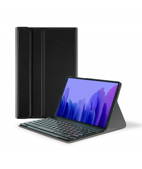 AIRON Premium H?lle f?r Samsung Galaxy Tab A7 T500 mit schwarzer Bluetooth-Tastatur