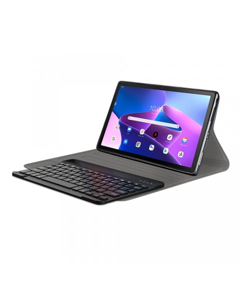 AIRON Premium case for Lenovo tab M10 Plus 3rd Gen 2022 10.6" with Bluetooth keyboard black