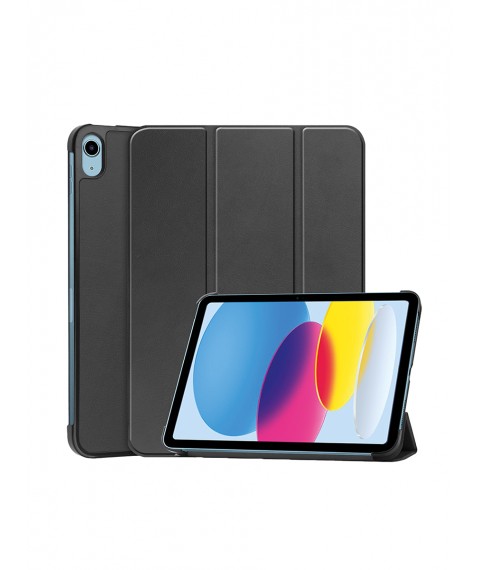 Чехол AIRON Premium для iPad 10.9 10th 2022 с защитной пленкой и салфеткой Black