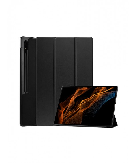 Чехол AIRON Premium для Samsung Galaxy Tab S8 Ultra 14.6 2022 с защитной пленкой и салфеткой black