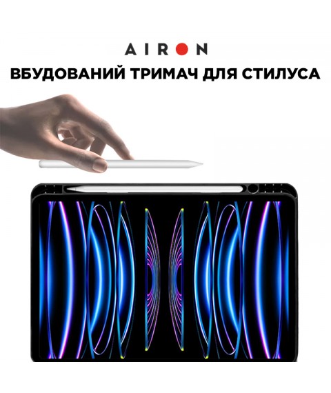 Чехол AIRON Premium для iPad Pro 11 2018/2020/2021 с интегрированной клавиатурой