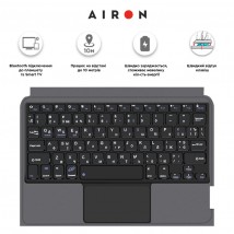 AIRON Premium case for iPad Pro 11 2018/2020/2021 with integrated keyboard