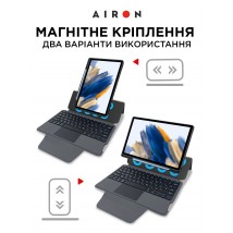 Чехол AIRON Premium для Samsung Galaxy Tab A8 10.5 X200 (2022) с интегрированной клавиатурой