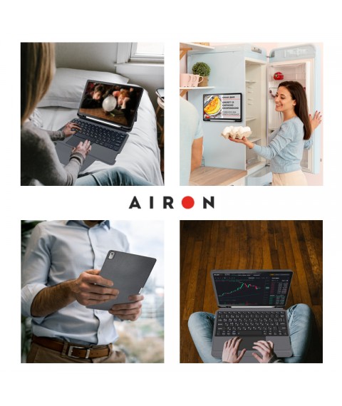 AIRON Premium case for Lenovo Tab P11 (TB-J606F) with integrated keyboard
