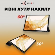 Чехол AIRON Premium для Samsung Galaxy Tab S9 Plus/S9 FE Plus 12.4'' 2023 с Bluetooth клавиатурой