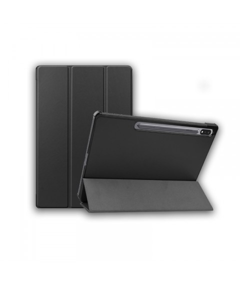 Чехол AIRON Premium Samsung Galaxy Tab S9 Plus/S9 FE Plus 12.4'' 2023 с защитной пленкой и салфеткой black