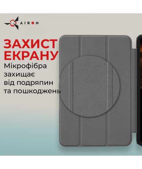 Чехол AIRON Premium для Samsung Galaxy Tab S9 Ultra 14.6'' 2023 c защитной пленкой и салфеткой