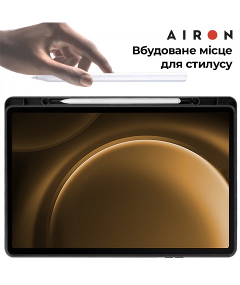 Чехол AIRON Premium для Samsung Galaxy Tab S9 FE 10.9'' 2023 с интегрированной клавиатурой