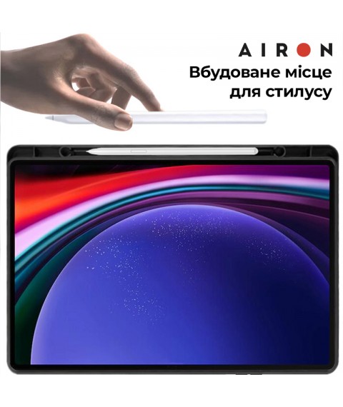 Чехол AIRON Premium для Samsung Galaxy Tab S9 11'' 2023 с интегрированной клавиатурой