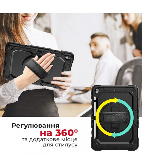 Противоударный чехол AIRON Premium для iPad 10.2" 2019/2020/2021 7/8/9th Gen та Air 3 черный