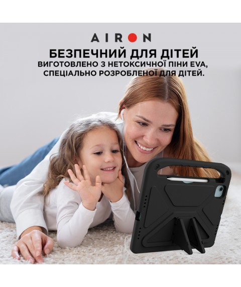 Защитный EVA чехол AIRON Premium для iPad Pro 11/Air 11 2024 черный