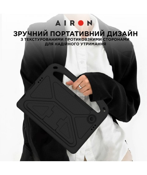 Защитный EVA чехол AIRON Premium для Samsung Galaxy Tab A9 2023 черный