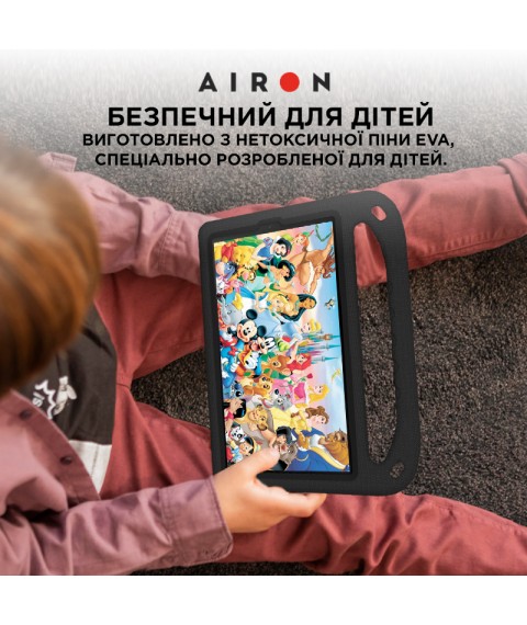 Защитный EVA чехол AIRON Premium для Samsung Galaxy Tab A9 2023 черный