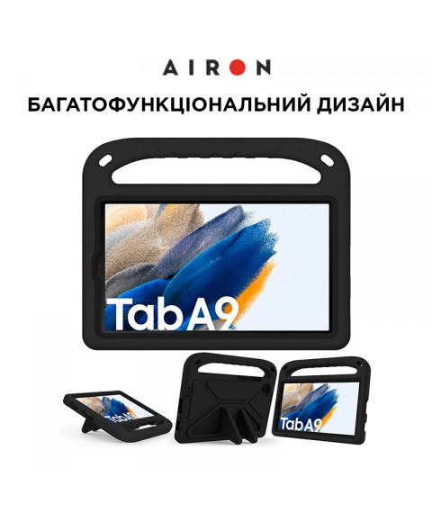 Защитный EVA чехол AIRON Premium для Samsung Galaxy Tab A9 2023 черный