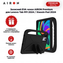 Защитный EVA чехол AIRON Premium для Lenovo Tab M11 2024 / Xiaoxin Pad 2024 черный