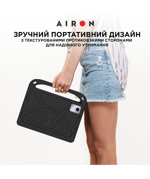 Защитный EVA чехол AIRON Premium для Lenovo Tab M11 2024 / Xiaoxin Pad 2024 черный