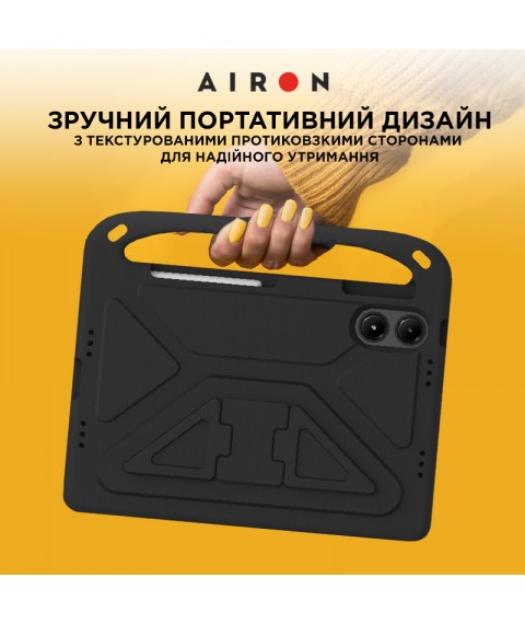 Защитный EVA чехол AIRON Premium для Xiaomi Redmi Pad Pro / Xiaomi Poco Pad 12.1" черный