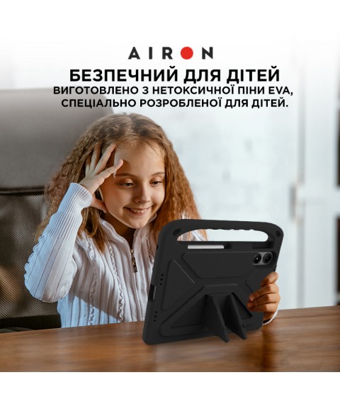 Защитный EVA чехол AIRON Premium для Xiaomi Redmi Pad Pro / Xiaomi Poco Pad 12.1" черный