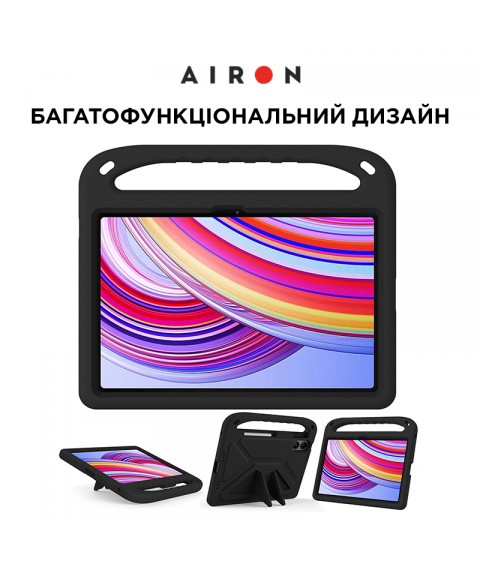 Защитный EVA чехол AIRON Premium для Xiaomi Redmi Pad Pro / Xiaomi Poco Pad 12.1" черный