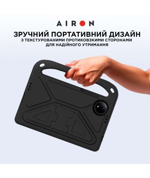 Защитный EVA чехол AIRON Premium для Xiaomi Redmi Pad SE 8.7" черный