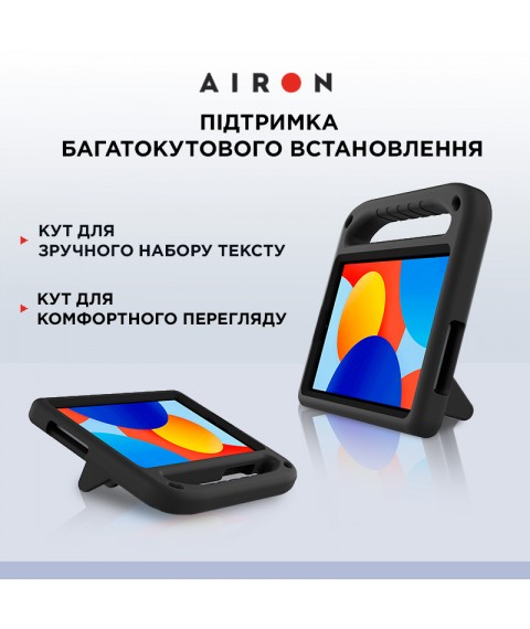 Защитный EVA чехол AIRON Premium для Xiaomi Redmi Pad SE 8.7" черный