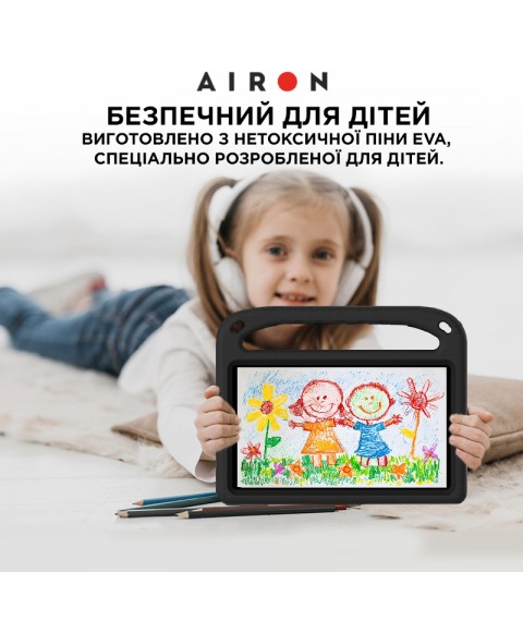 Защитный EVA чехол AIRON Premium для Xiaomi Redmi Pad SE 8.7" черный