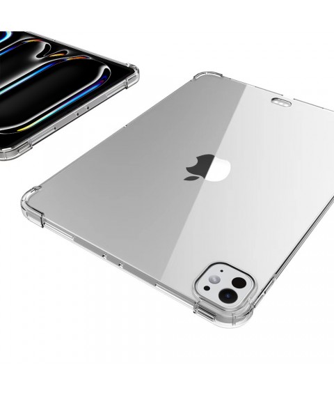 Бампер защитный AIRON Premium для iPad Pro 11 / Air 11 2024 прозрачный