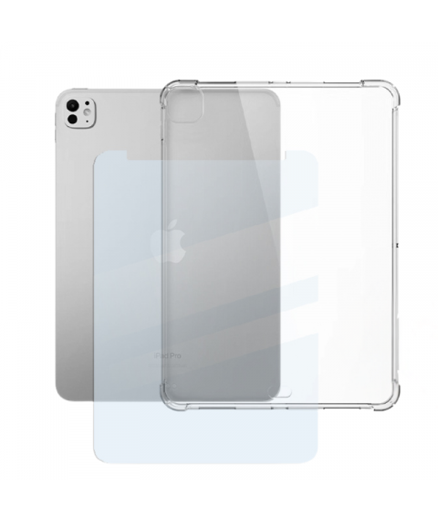 Бампер защитный AIRON Premium для iPad Pro 13/Air 13 2024 прозрачный