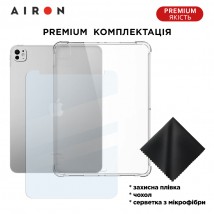 Бампер защитный AIRON Premium для iPad Pro 13/Air 13 2024 прозрачный