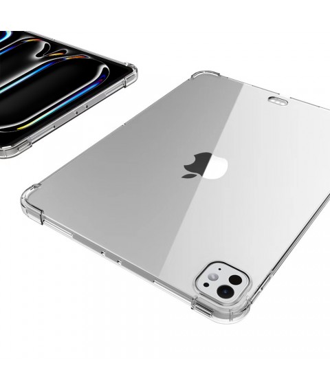 Бампер защитный AIRON Premium для iPad Pro 13/Air 13 2024 прозрачный