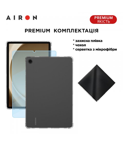 Бампер защитный AIRON Premium для Samsung Galaxy Tab A9 прозрачный