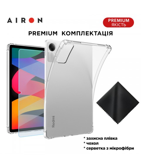 Бампер защитный AIRON Xiaomi Redmi Pad SE 11" 2023 прозрачный