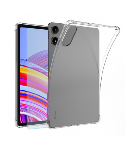 Бампер защитный AIRON Xiaomi Redmi Pad Pro / Xiaomi Poco Pad 12.1" прозрачный