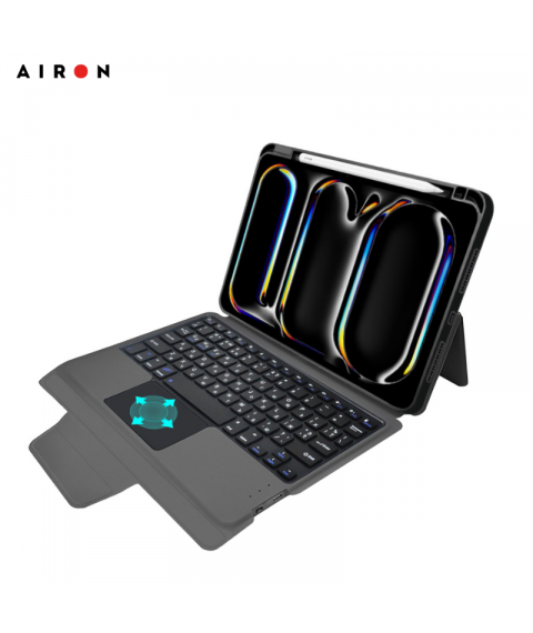 Чехол AIRON Premium для iPad Pro 11 2024 с встроенной клавиатурой