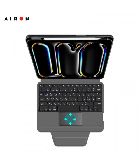 Чехол AIRON Premium для iPad Pro 11 2024 с встроенной клавиатурой