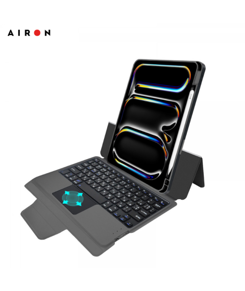 Чехол AIRON Premium для iPad Pro 13 2024 с встроенной клавиатурой