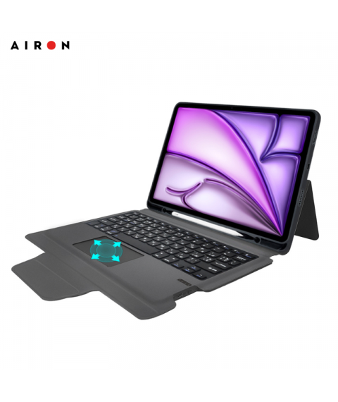 Чехол AIRON Premium для Ipad Air 13 2024 с встроенной клавиатурой
