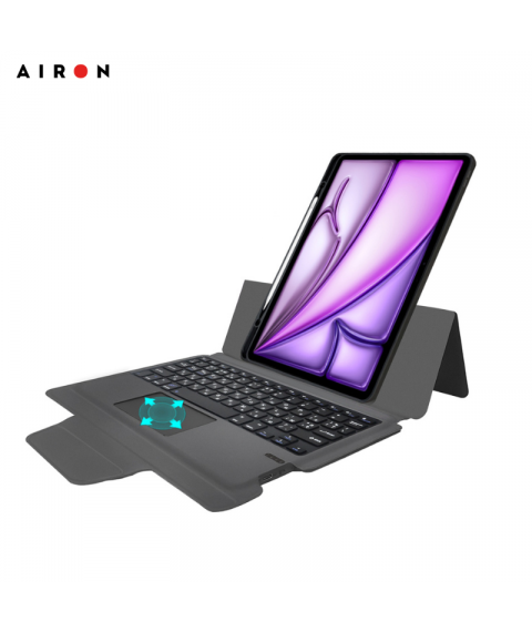 Чехол AIRON Premium для Ipad Air 13 2024 с встроенной клавиатурой