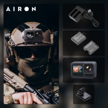Набор тактичный: экшн-камера AIRON ProCam X с аксессуарами
