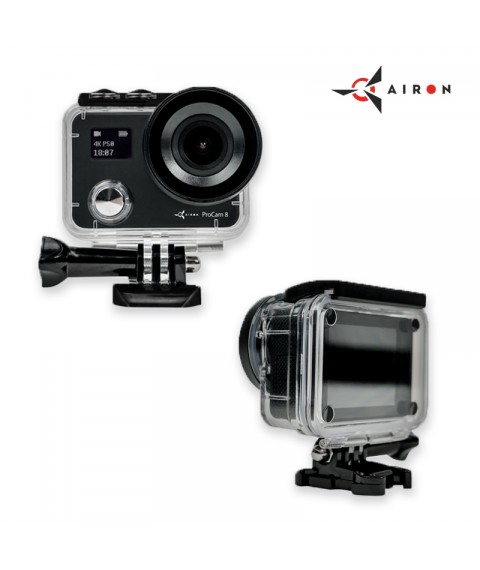 AIRON ProCam 8: Набор экшн камеры для тактических шлемов