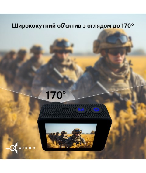 AIRON ProCam 8: Набор экшн камеры для тактических шлемов