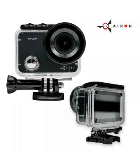 AIRON ProCam 7 Black: Набір екшн камери для тактичних шоломів